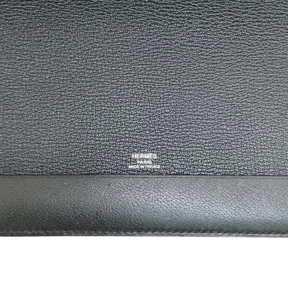 Hermes Black Leather iPad Case